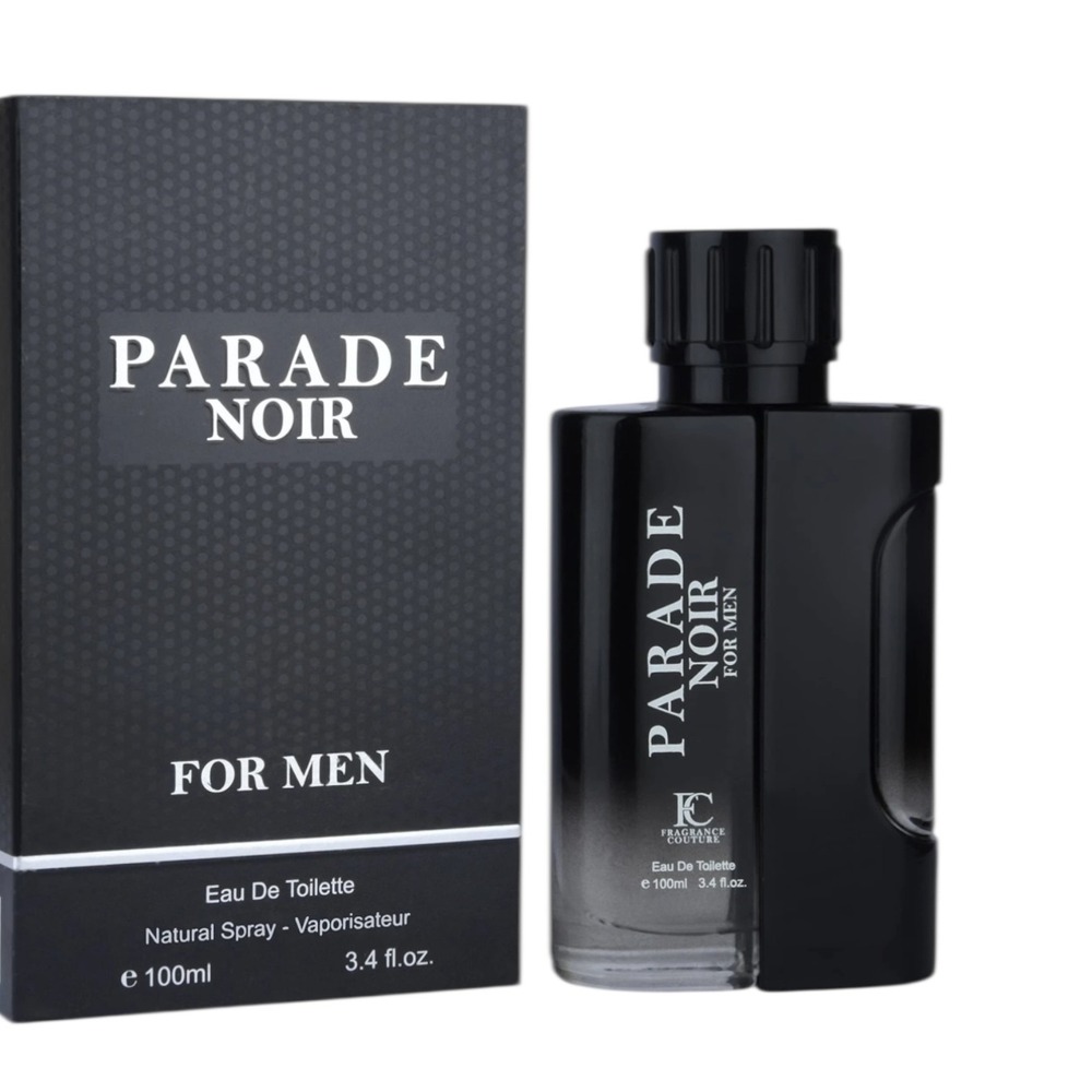 Fragrance Couture Parade Noir‎ Cologne Men's EDT Natural Spray 3.4oz 100ml